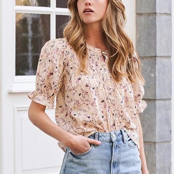 ba&sh Tops - ba&sh Blouna Floral Print Blouse Medium SOLD